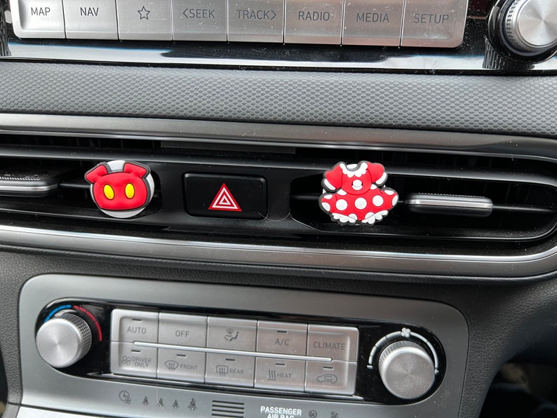 Novelty Cartoon Car Air Freshener Mouse Mickey Minnie Inspired Etsy