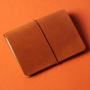 Copertina Hobonichi in pelle formato A5 A6, agenda a tre ante, custodia per taccuino in pelle Ginger Pull-Up, copertina per diario ricaricabile Midori