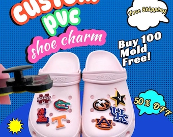 Custom pvc charm , Custom shoe charm, Custom clog charm ,custom Rubber charm , charm for adult, custom  charm, charm for kids