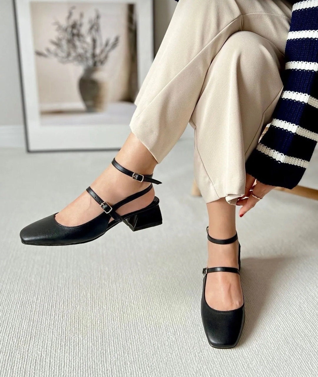 フラットシューズ ^custommade^ 15cm Romantic Strap Mary Jane Flats Riley CW001 フラットシューズ ^custommade^ 15cm Romantic Strap Mary Jane