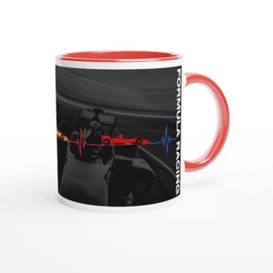 Tazza Formula Racing: tazza da caffè per appassionati di auto da corsa