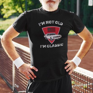 Vintage Muscle Car T-Shirt: Classic American Car Enthusiast Tee
