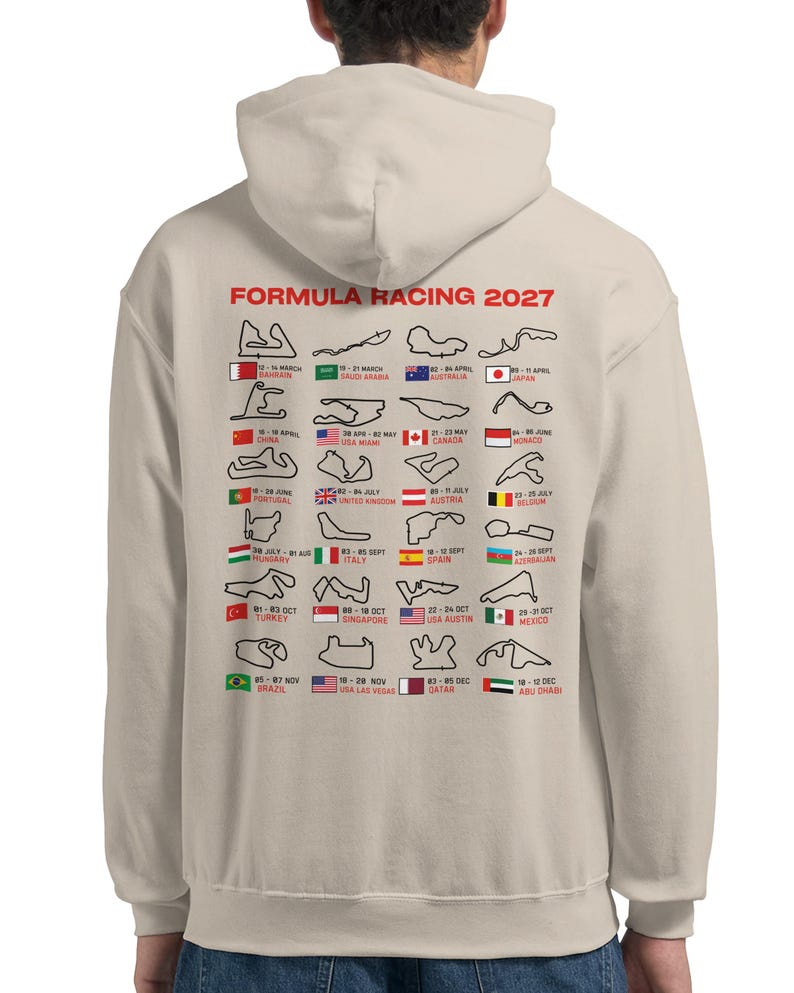 Colours For R Formula Racing 2027 Season Hoodie - Motorsport Fan Apparel - Gift for ...