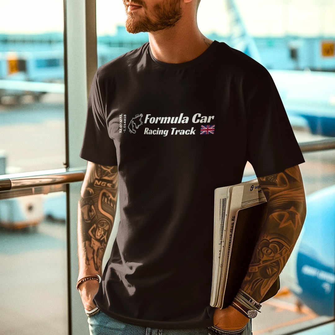 Formula Car Racing Track Shirt, Motorsport Apparel Unisex Softstyle T ...