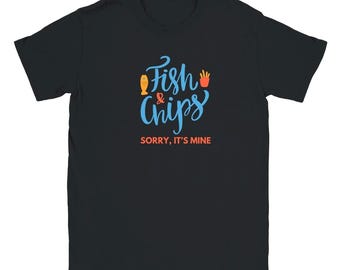 English Food T-shirt: UK Tea, Fish & Chips, Banoffee Gift - Etsy