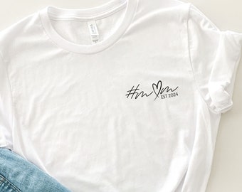 Mama Tshirt | Geschenk personalisiert | Geschenk zur Geburt | Geschenkidee | Momlife | Mama 2024 | Mom to be | Geschenk Geburtsjahr |