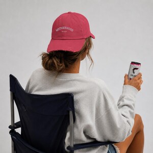 Millenial mom Hat | New Mom Gift | Vintage Distressed Baseball Cap | Mother's Day Gift | Trendy Mom Hat for Women