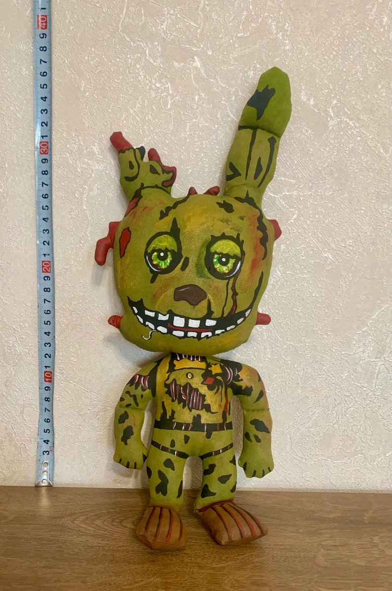 Springtrap (40 Cm) Springtrap Toy Painted Toy Springtrap Hand Made Toy ...