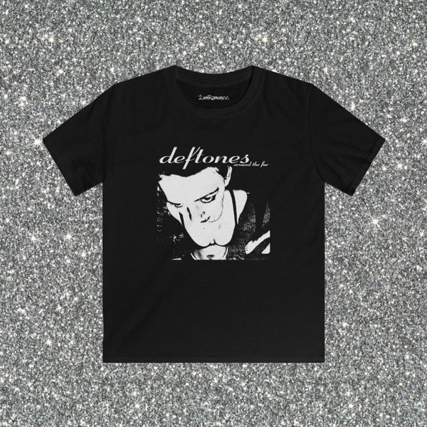 Deftones "Around The Fur" Graphic Baby Tee, 90s Band, Merch, Rock band, Gothic Shirt, Gifts for her, alternative Emo tops
