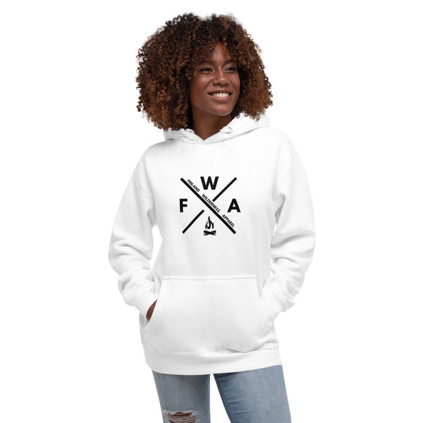 Finland Wilderness apparel - Hoodie White