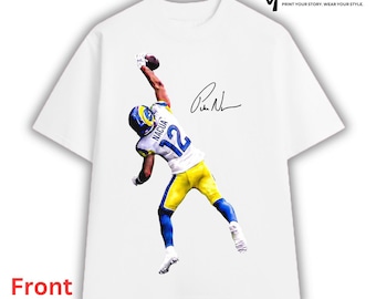 Youth and Adult Puka Nacua "The Catch" Graphic Tee, Los Angeles Football