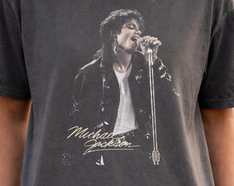 Youth and Adult #Michael #Jackson Vintage Graphic T-Shirt, Unisex Cotton Tee