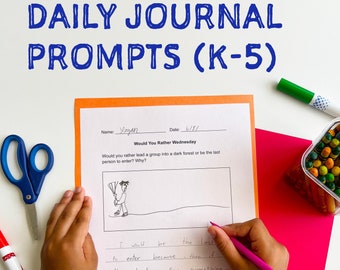 Kid's Journal Prompts