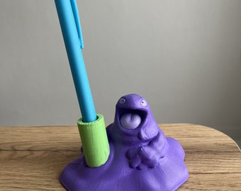 Grimer Pokemon Pencil Holder - 3D-geprinte bureauorganisator voor Pokemon-fans