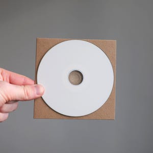 Individuell gestaltete CD-Mixtape (Kraftpapierhülle)