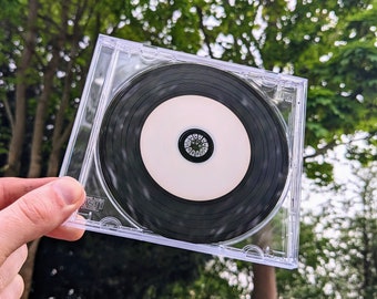 Mixtape de CD personalizado (aspecto de vinilo)
