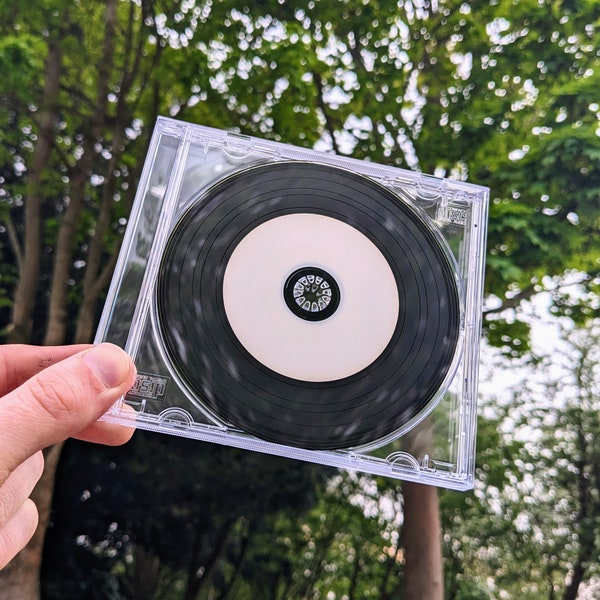 Mixage CD personnalisé (aspect vinyle)