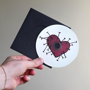Anpassad CD / Din bild / Svart omslag