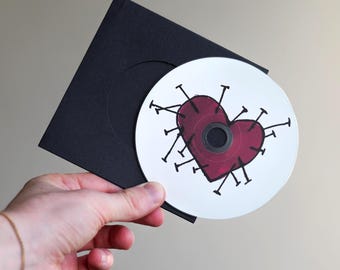 Custom CD / Your Image / Black Sleeve
