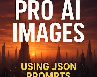 PRO AI-afbeeldingspromptgids: tekst-naar-afbeelding beheersen met JSON | Creëer prachtige, professionele AI-kunst