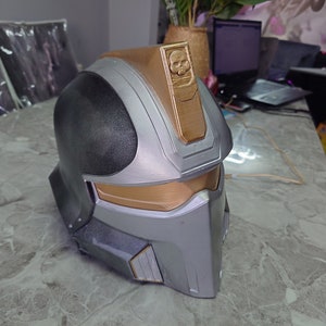 Helldivers 2 hero of the federation fully wearable helmet