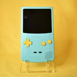Custom Game Boy Color – IPS Q5 Backlit Screen, Modded GBC Console, Retro Gamer Gift