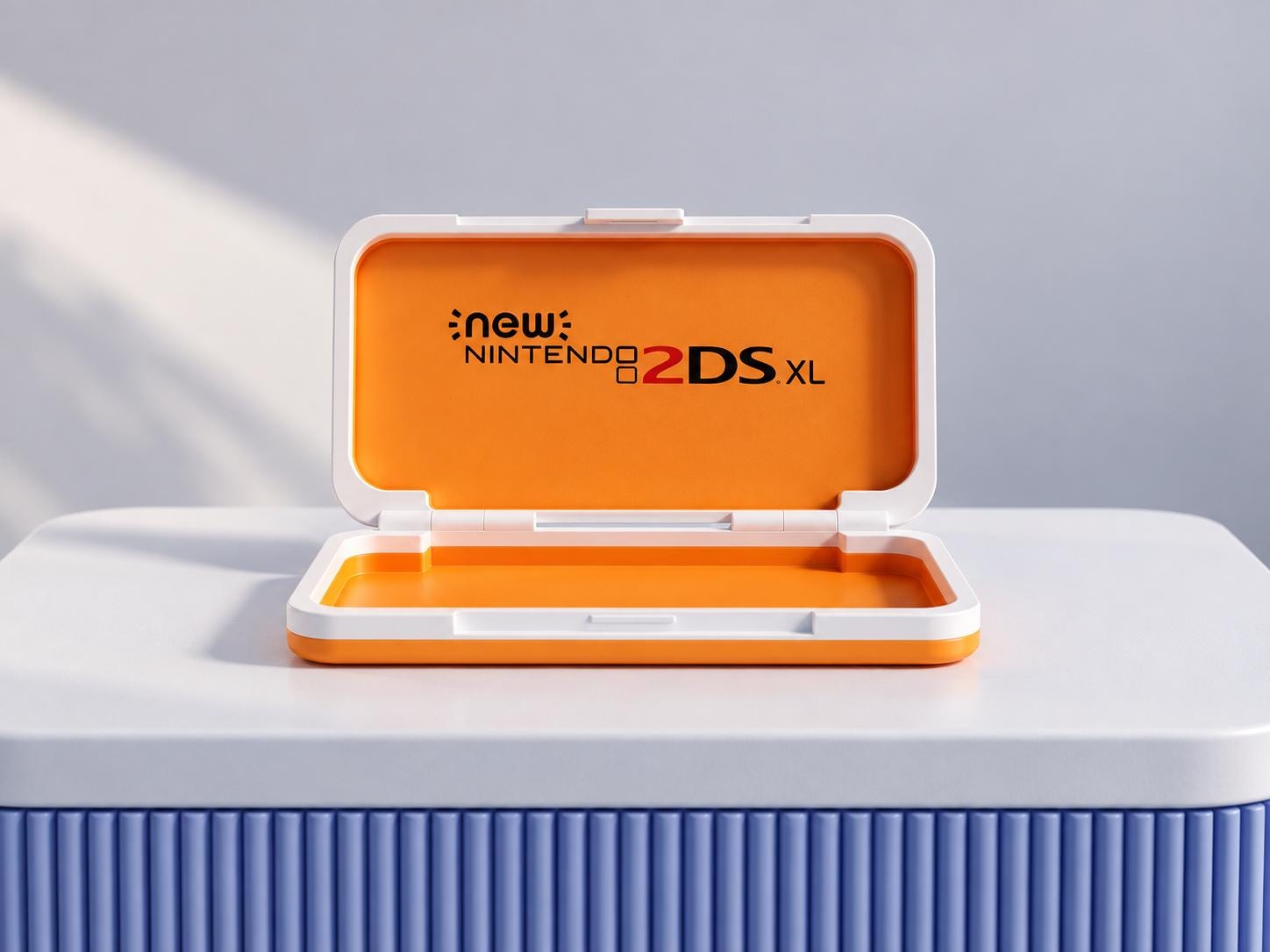 New Nintendo 2DS XL Travel Case, 3D Printed Protective Hard Case