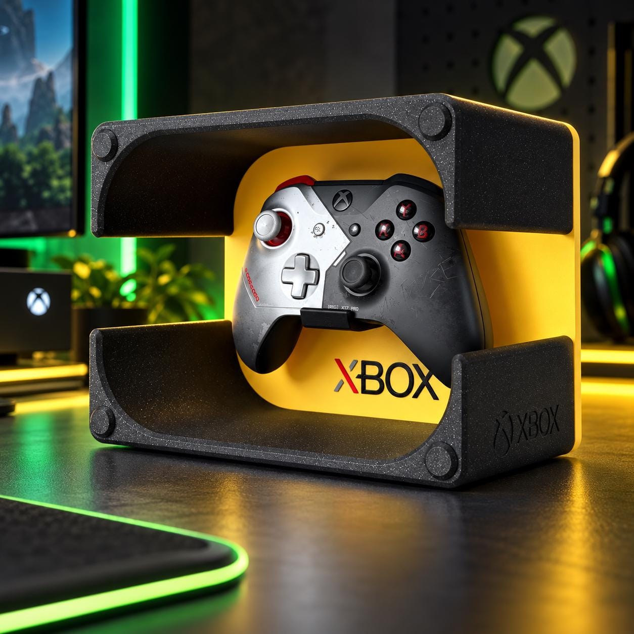 Xbox Controller Wall Mount & Freestanding Display Showcase | 3D Printed Stand
