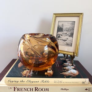 ドーム フランス daum france リーフ ディッシュ 箱 Daum Vase - Etsy