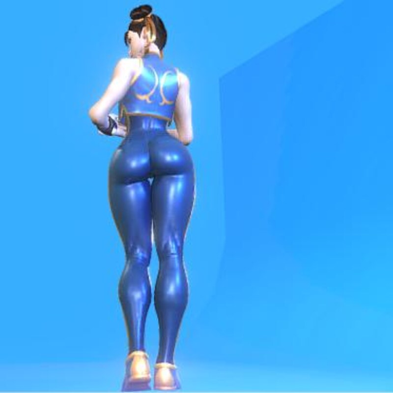 Nude Figure Chun Li Etsy