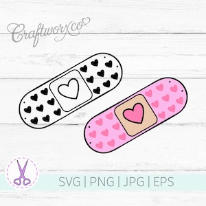 Liefdespleister | Valentijnsdag | SVG/PNG | Bestanden knippen | Cricut | Silhouet | Vinyl snijden | Knutselen