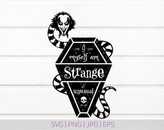Strange & Unusual SVG / Coffin Clipart (Digital Download)