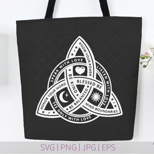Triquetra SVG / Trinity Knot Clipart - Cut Files (Digital Download)