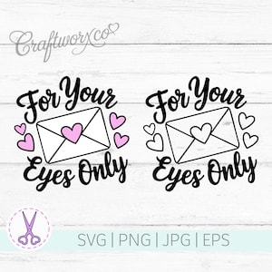 Alleen voor jou | Valentijnsdag | SVG/PNG | Bestanden knippen | Cricut | Silhouet | Vinyl snijden | Knutselen