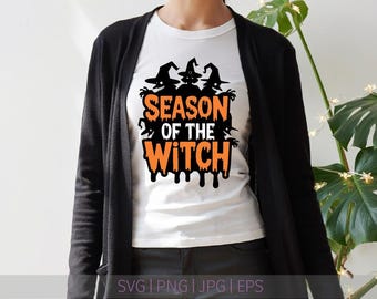 Season of the Witch SVG / Halloween Cut File (Digital Download)