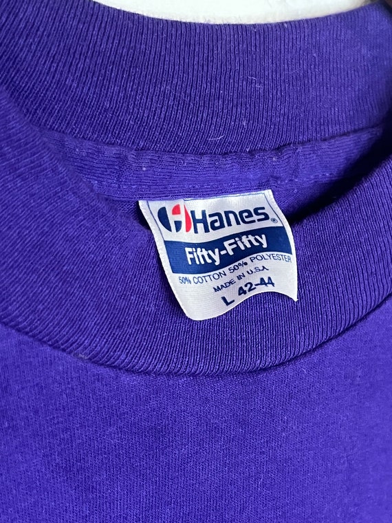 Vintage Purple Hummingbird Florida Novelty T Shir… - image 3