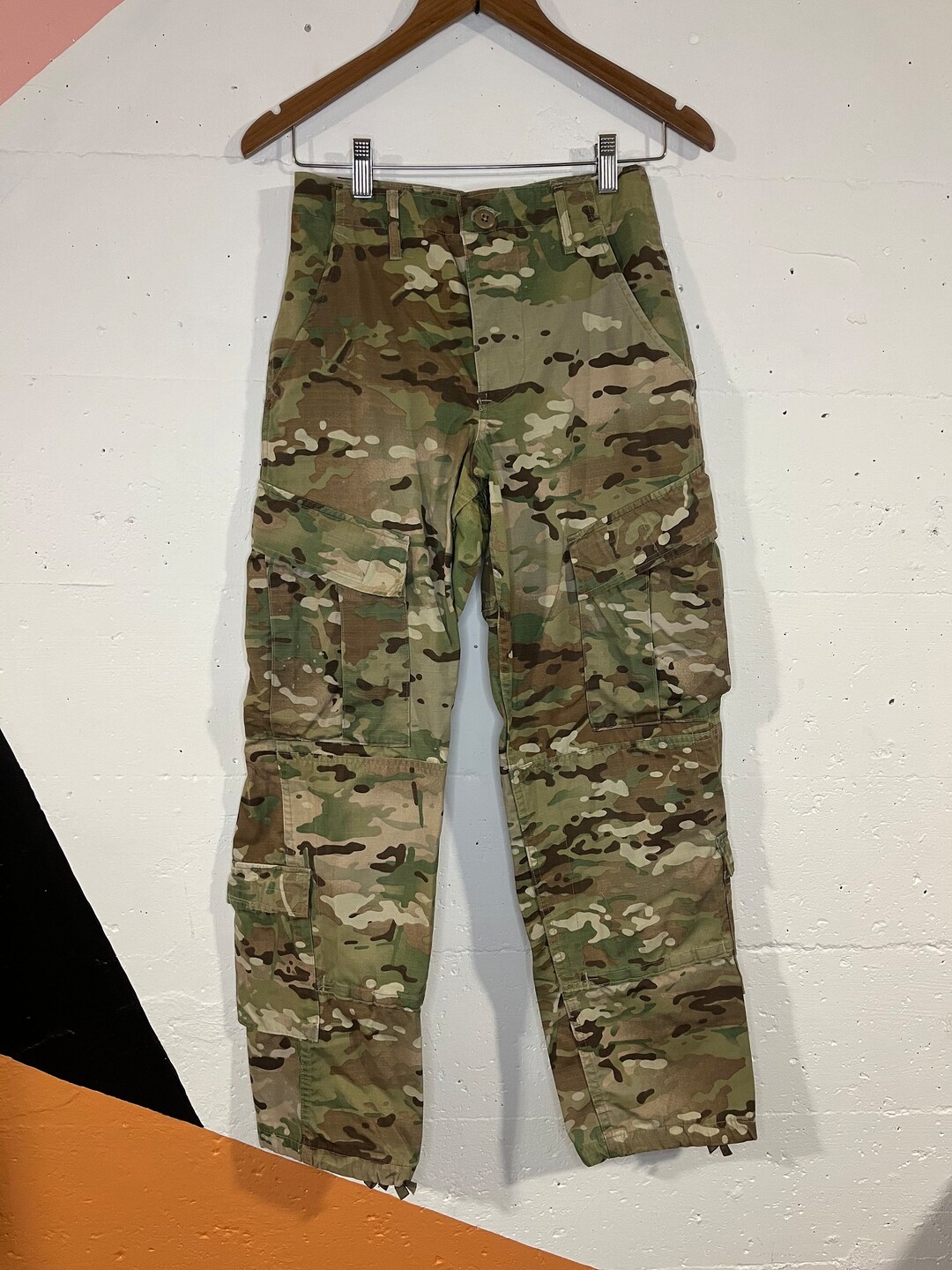 Sz 26 Vintage Camo Pants / Vintage Camo / Cargo Pants Etsy