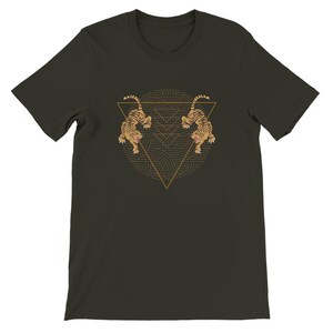 Pouncing Tigers Premium Unisex Crewneck T-shirt