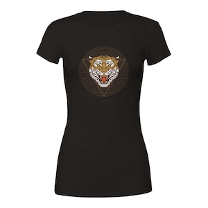 Tiger Roar Premium Womens Crewneck T-shirt