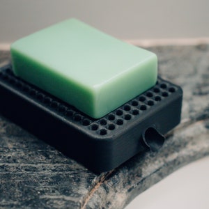 Modern Self-Draining Soap Dish
