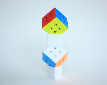Rubik's cube stacker display