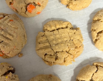 Gourmet Peanut Butter Cookies - 3 Flavors Available