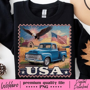 United States Stamp State Design PNG, Digital Download, Sublimation DTF File, Distressed Vintage USA Patriotic Print for Shirts & Gifts