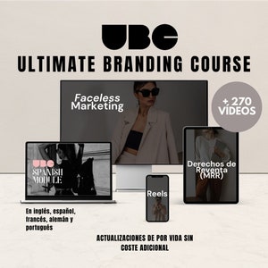 UBC Ultimate Branding Course: Digital Marketing Resell Rights