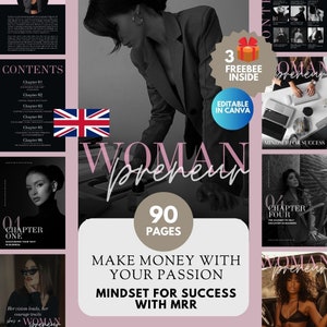 Womanpreneur Ebook: Mindset for Success, Resell Rights (Digital)