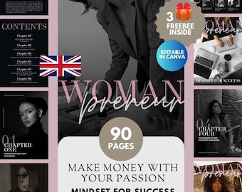 Womanpreneur Ebook: Mindset for Success, Resell Rights (Digital)