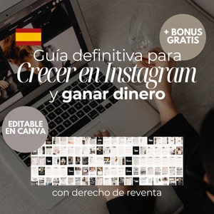 Guía para crecer en Instagram y Ganar Dinero, Guía de Ingresos Pasivos, Guía de Marketing Digital, Guía Faceless, Guía para crecer en redes