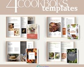 Editable Cookbook Template: Canva Recipe Book (PLR & MRR)