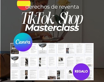 TikTok Shop Masterclass Español | Guía paso a paso para vender en on TikTok | estrategia 2026| Reventa | PLR & MRR