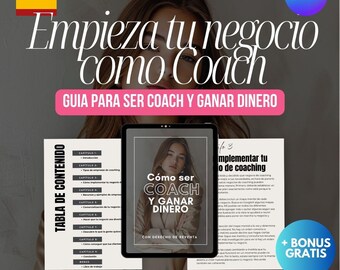 Coach Business Guide: Resell Rights, Canva Template (Digital Download)